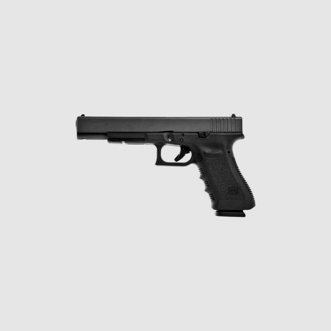 Pistole Glock 17L ADJ brüniert 17-Schuß Kaliber 9mm Para