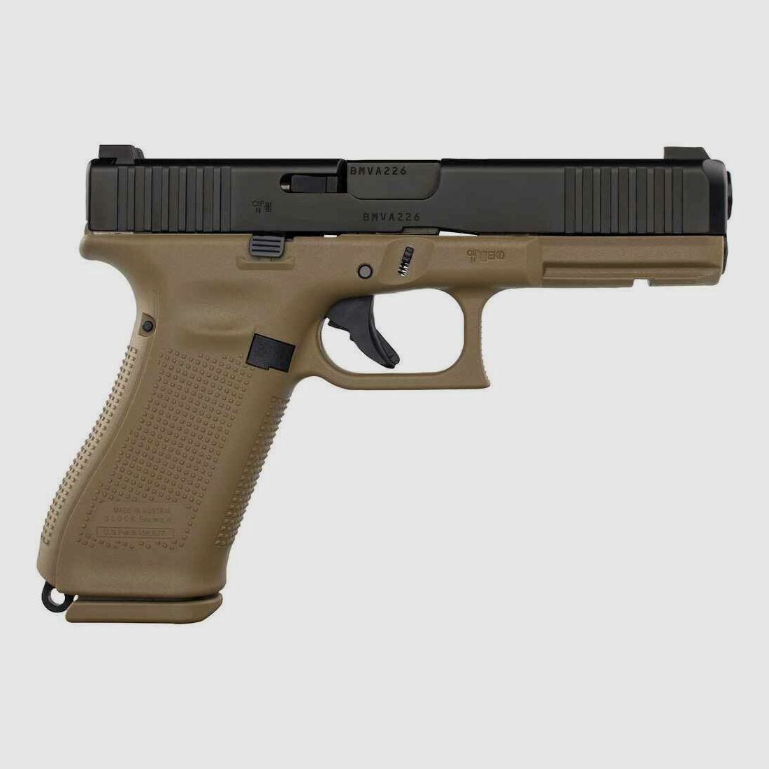 Glock Pistole 17 Gen5 FR "Coyote"