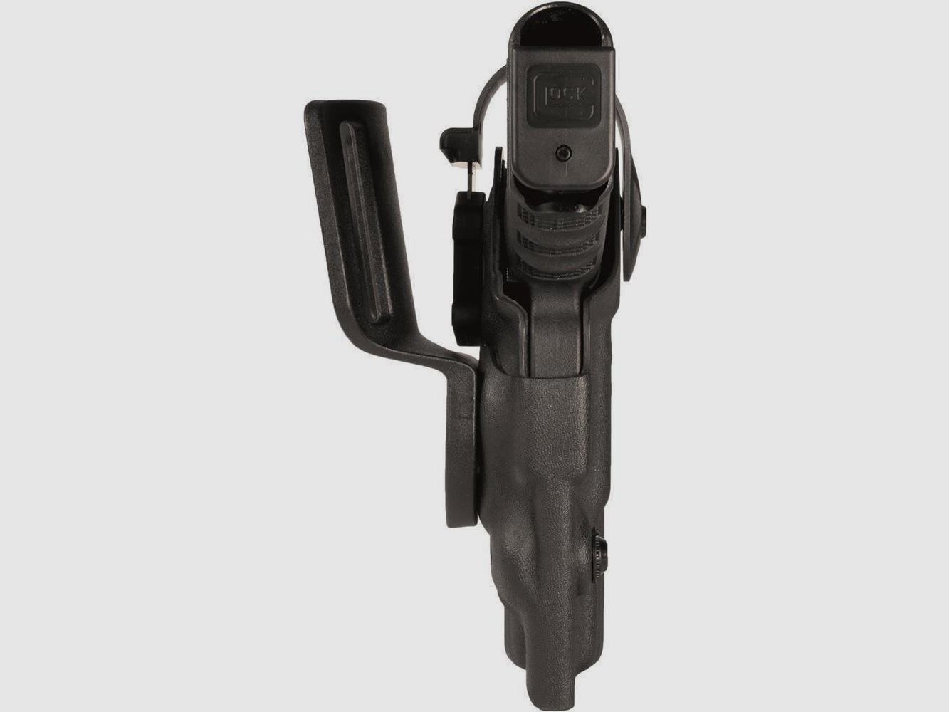 VEGATEK DUTY Holster mit Sicherheitslevel II 4" S&W L-Frame,Colt King Cobra/Python/Trooper,Manurhin MR73,Ruger GP100,Taurus 66,HW 357 4"-Schwarz-Rechtshänder