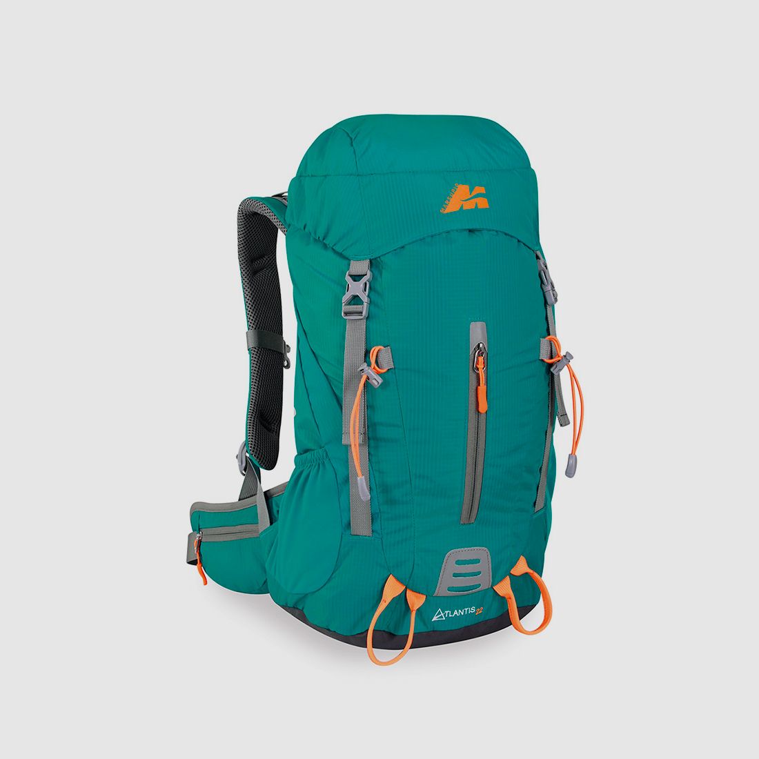 ATLANTIS 22 – Marsupio trekking backpack green-petrol, image 5 of 5