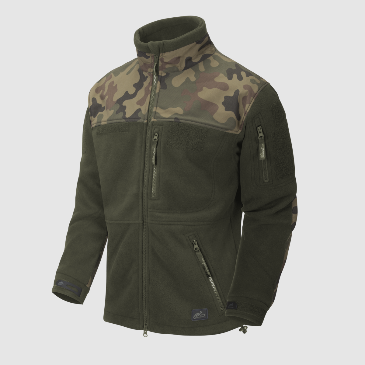 Bluza Helikon INFANTRY Fleece PL Woodland 3XL, zdjęcie 1 z 10