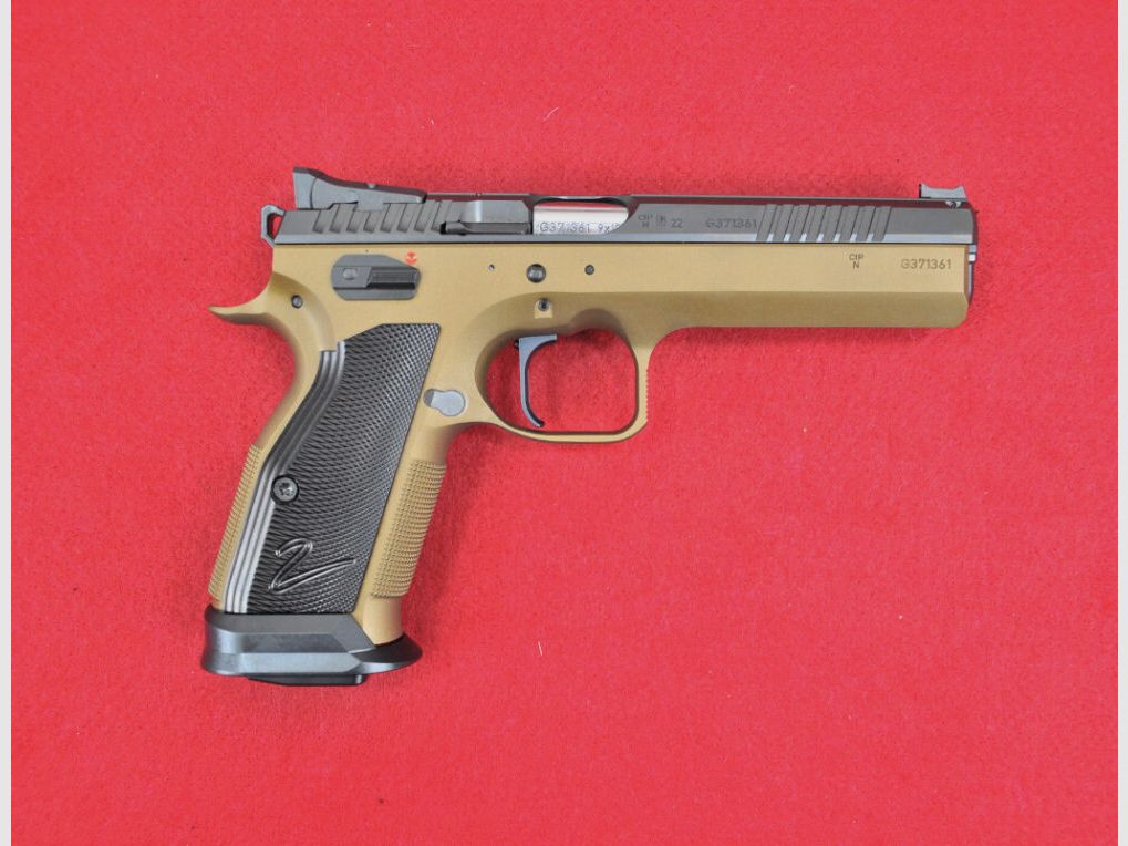 CZ TS 2 Głęboki Brąz SA 9mm Luger