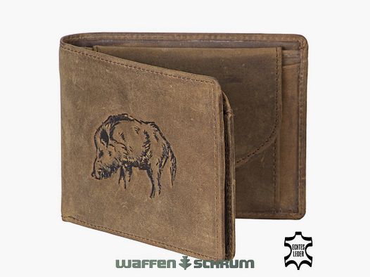 AKAH Wallet Boar Landscape Format