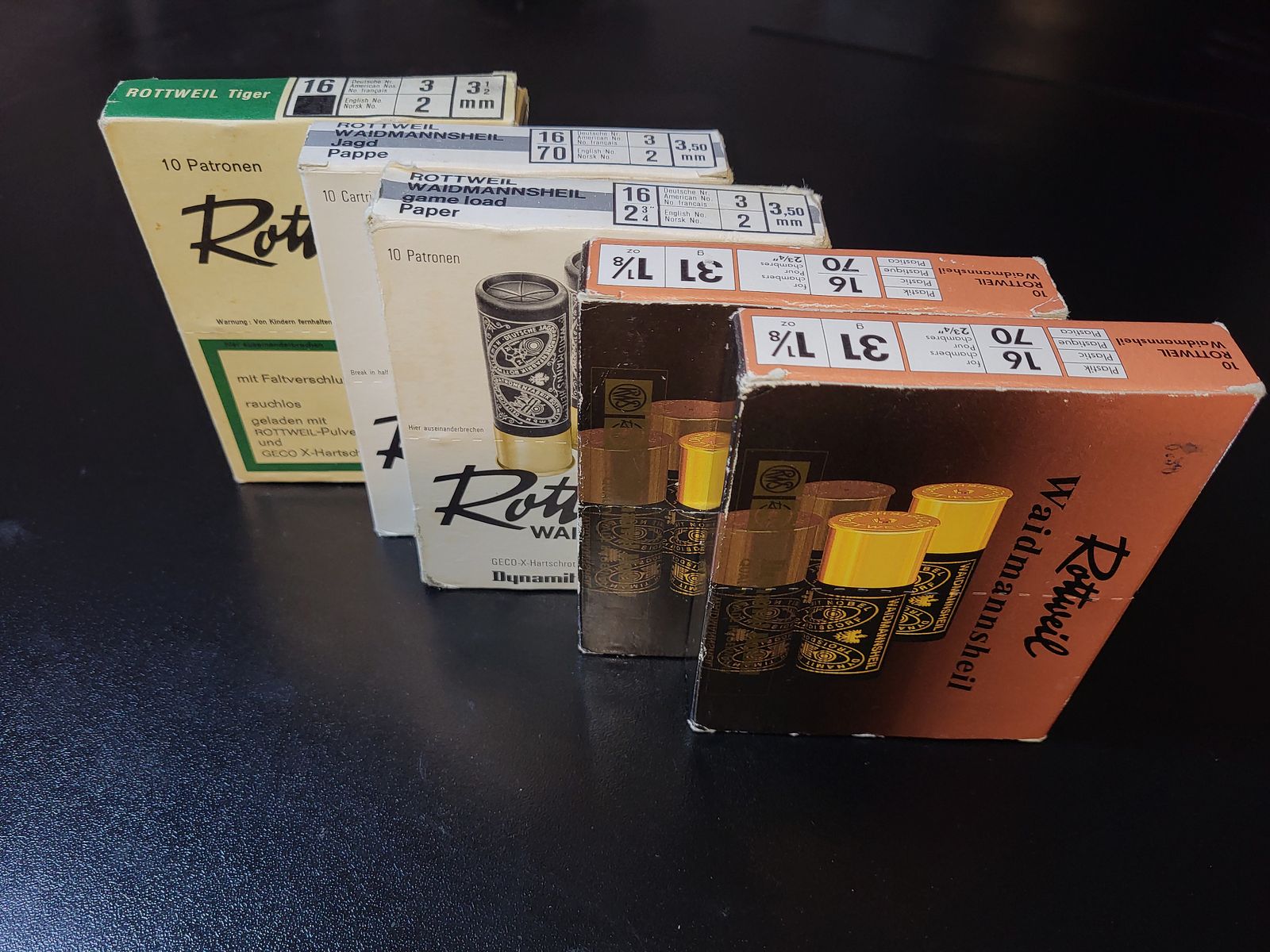 Rottweil Waidmannsheil & Tiger 16/70