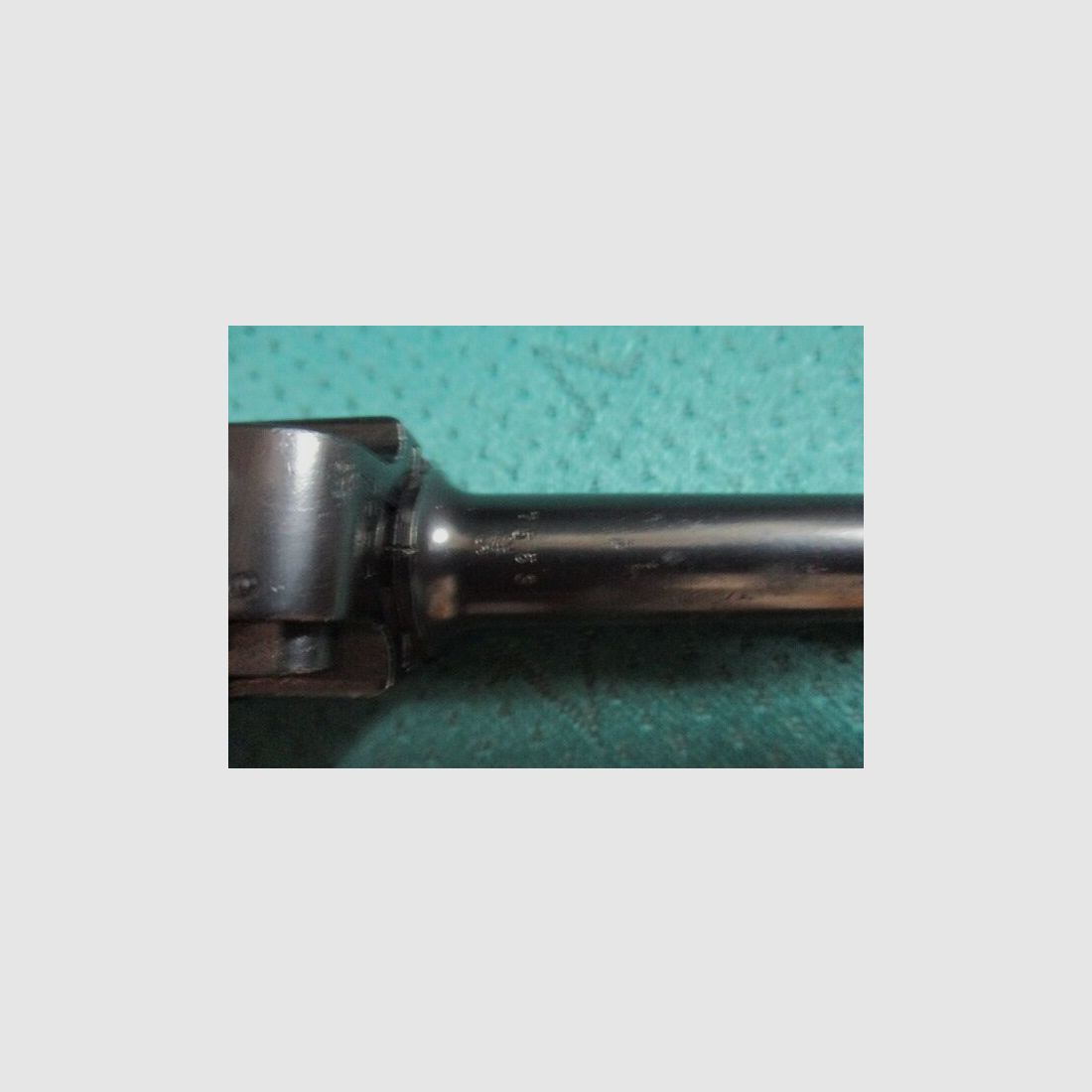 Pistol 08 of the People's Police Vopo with stamp 08