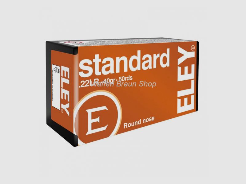 ELEY Standard LRN 40 grin .22lr 50 Stück -Auslaufartikel-