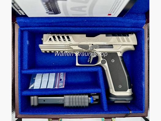 Walther PDP Steel Frame Match 5,0“ Full Size Black Tie 20R Optical Ready