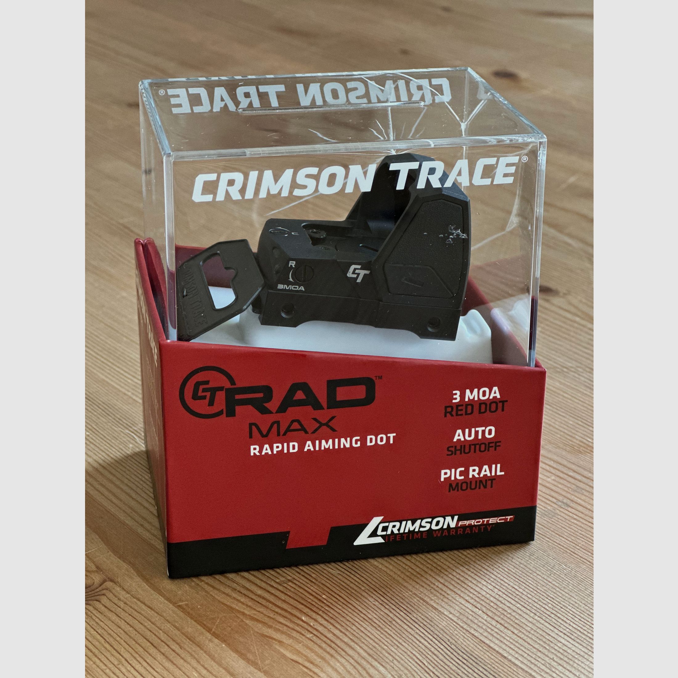 Crimson Trace Rad Max Rotpunkt