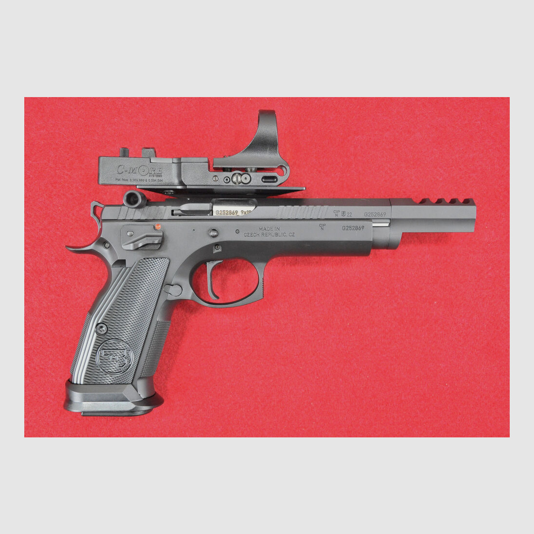 CZ 75 TS CZECHMATE Open 9mm Luger