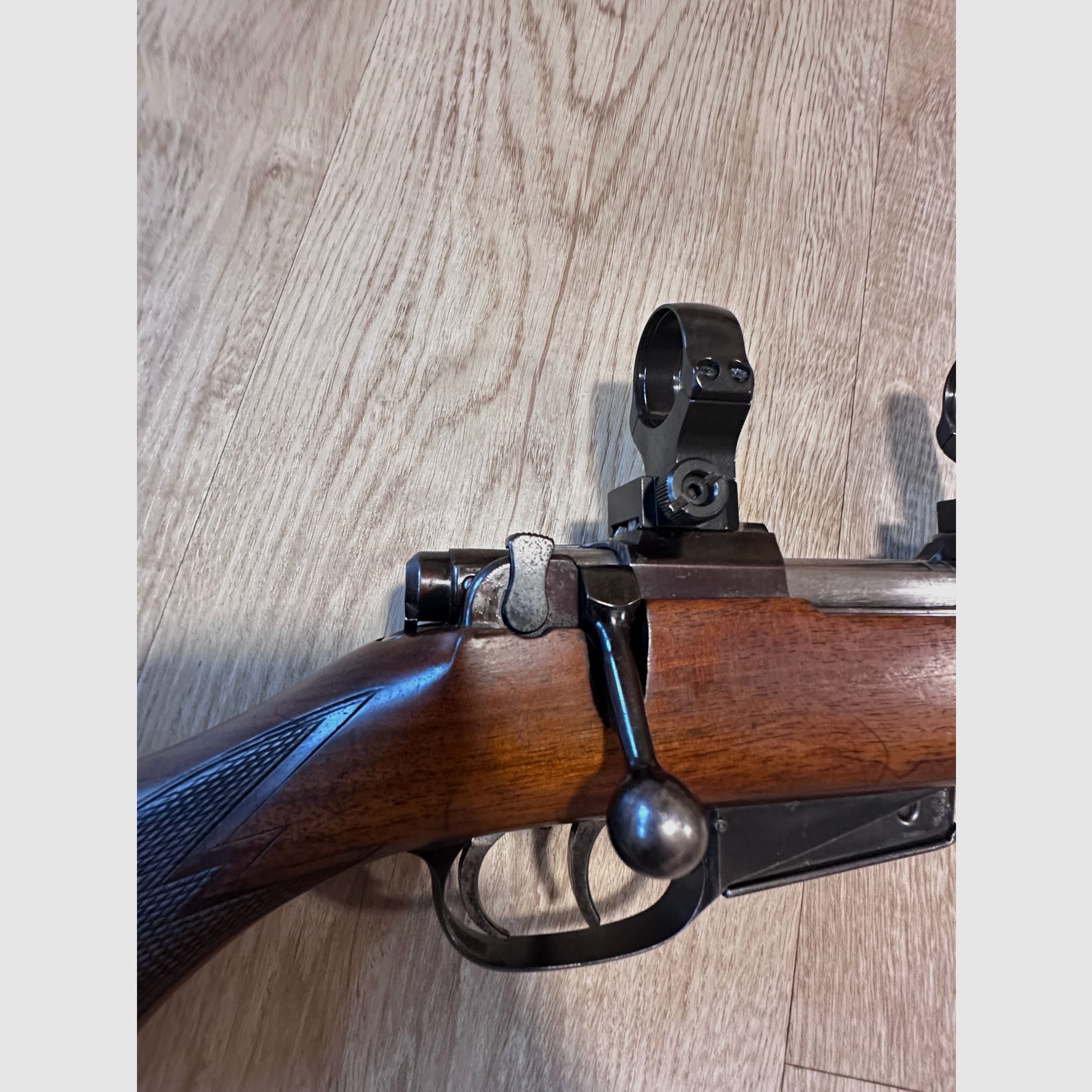 Krico Mod. 600 .222 Rem. with German set trigger – year of manufacture 1957 – collector's item, image 2 of 4