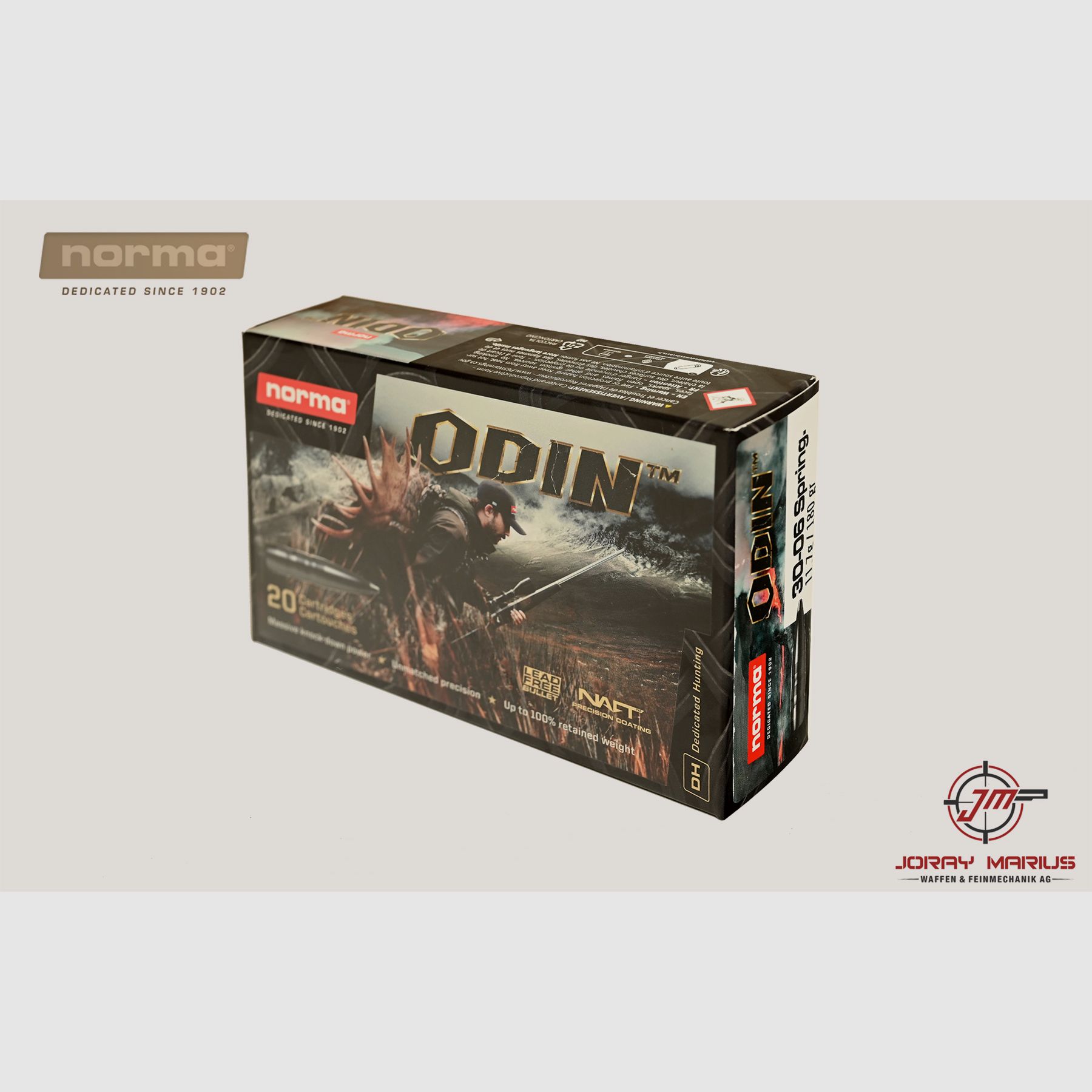 .30-06 Sprg. Norma 11.7g 180gr Odin