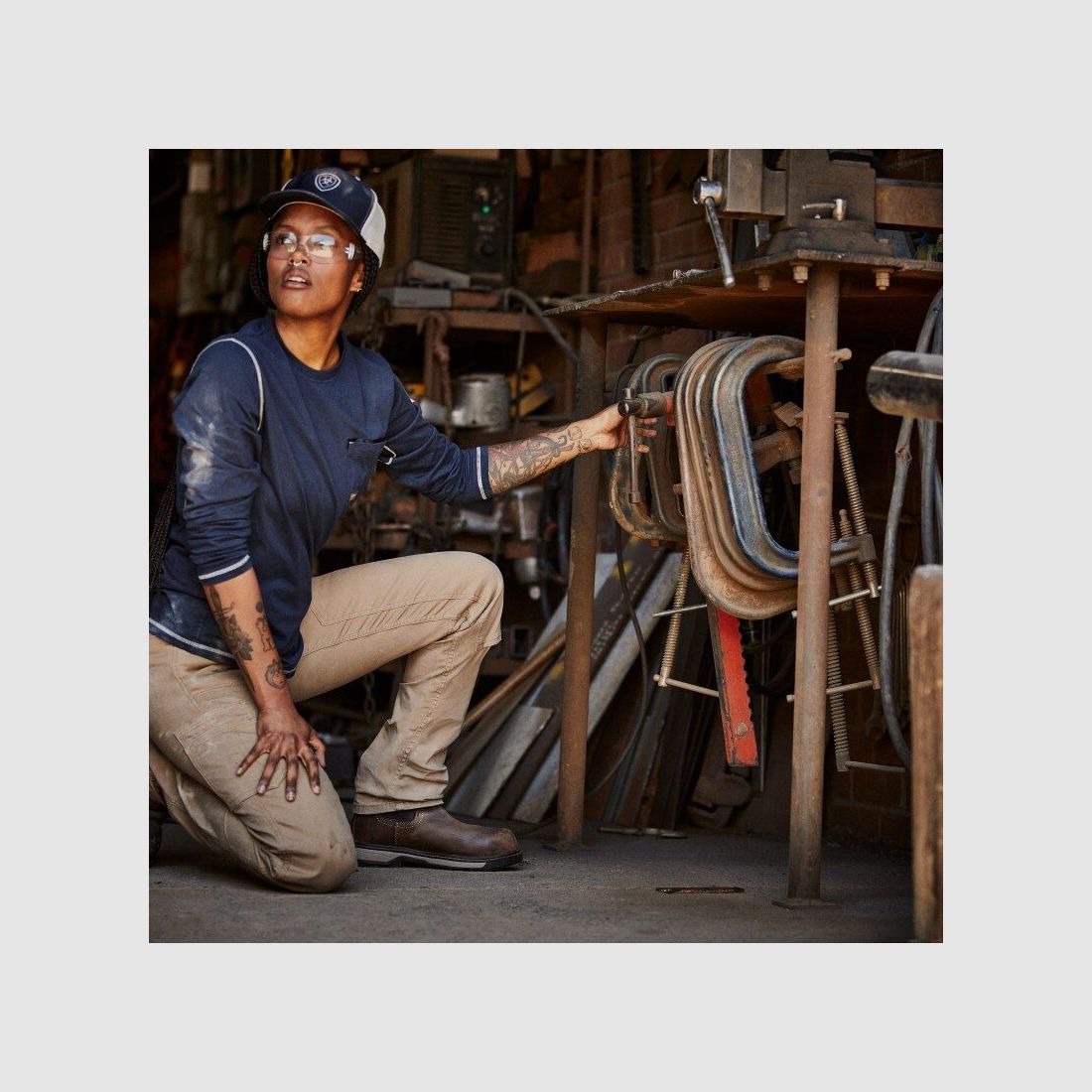 Ariat Damen Langarmshirt Rebar™ Workman