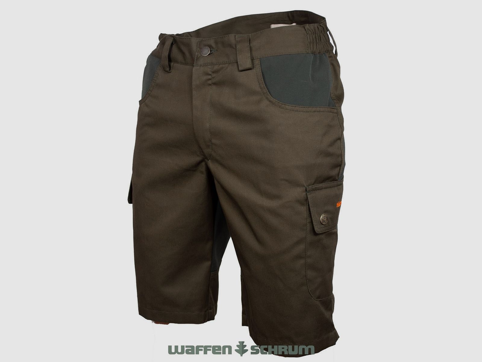 Szorty outdoor Hubertus Hydro ciemna oliwka