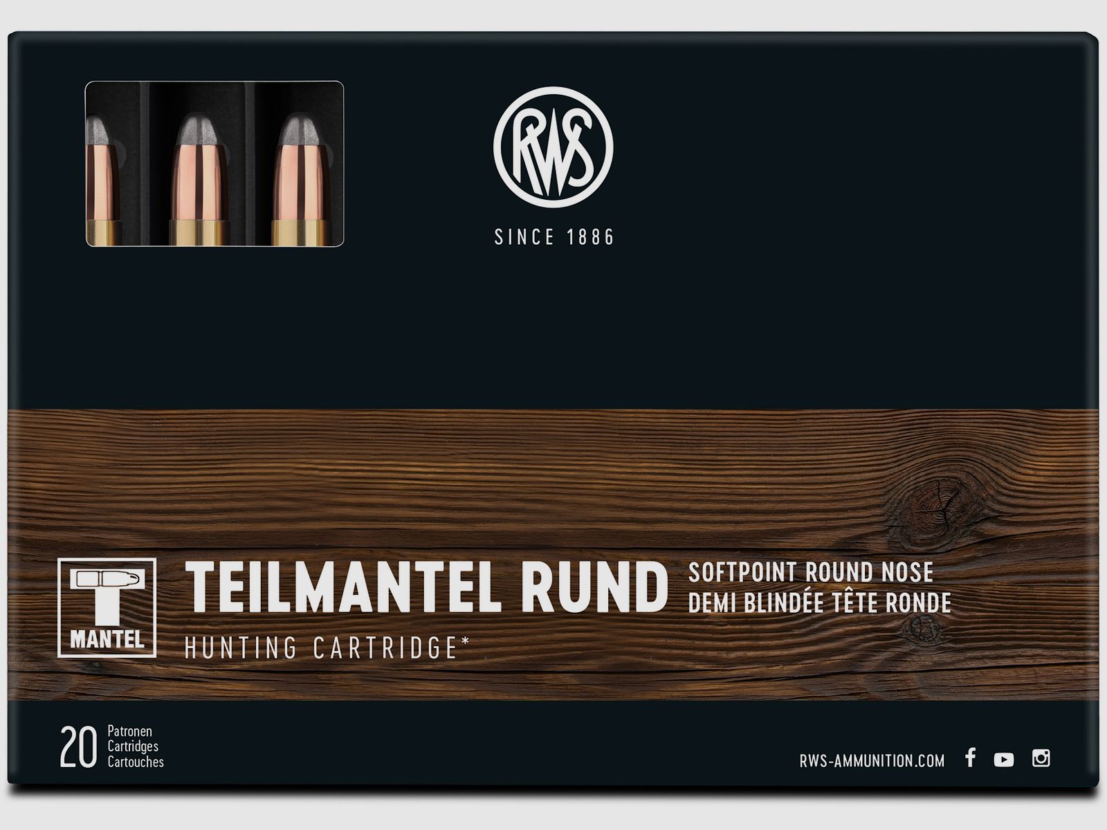 RWS 9,3x74R TMR 18,5g