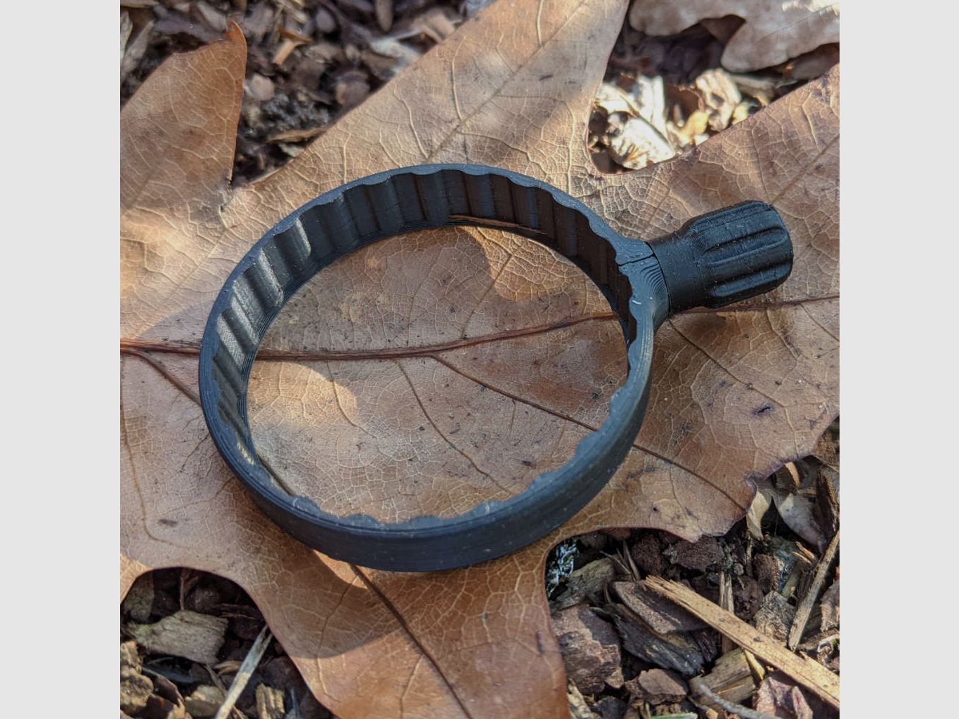 For Hikmicro TH50: Quick adjustment lever for attachment device focus