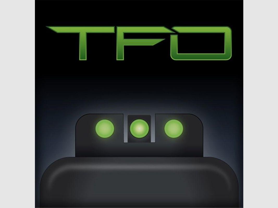 Hausse et Guidon Tritium Truglo TFO Glock 17/17L,/19/19X/22/23/24/26, image 2 sur 2