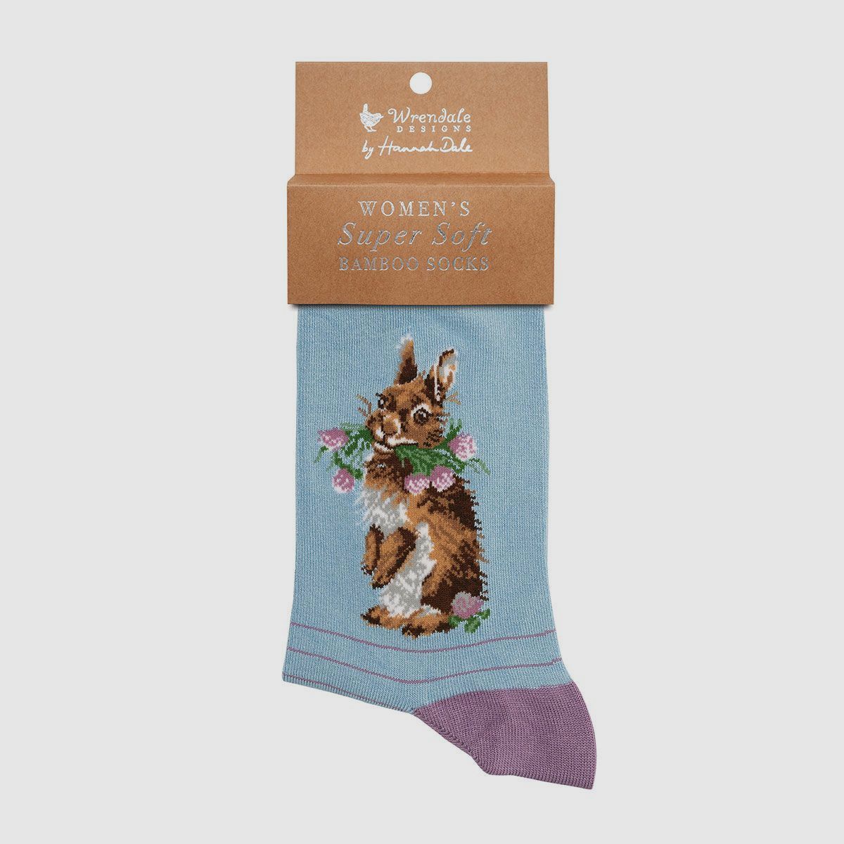 Wrendale Socken - "Head Clover Heals" mit Hase