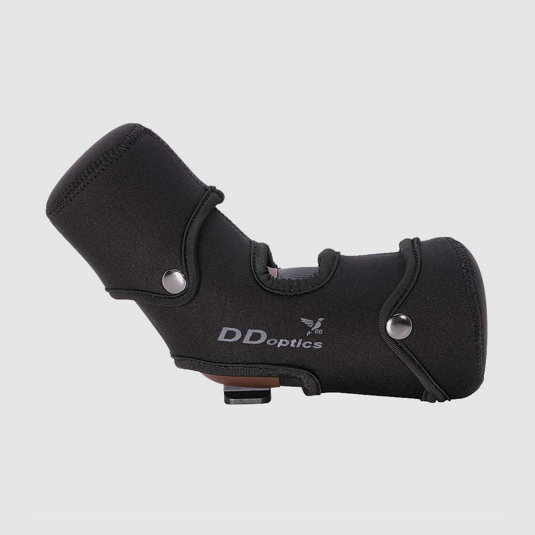 DDoptics Spektiv | HDs compact 9-27x56 | Braun | Stativ | Adapter und Ring