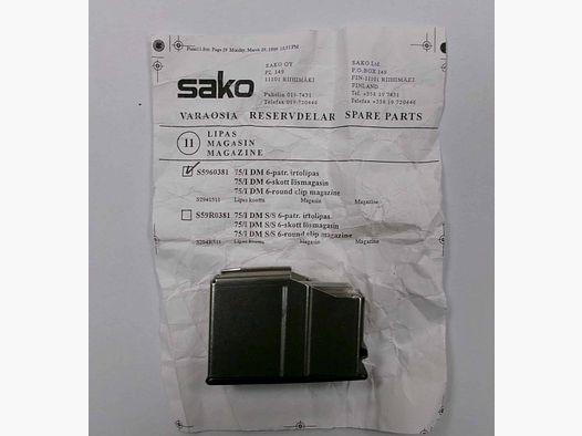 CARICATORE SAKO 75 CAL.223 R.