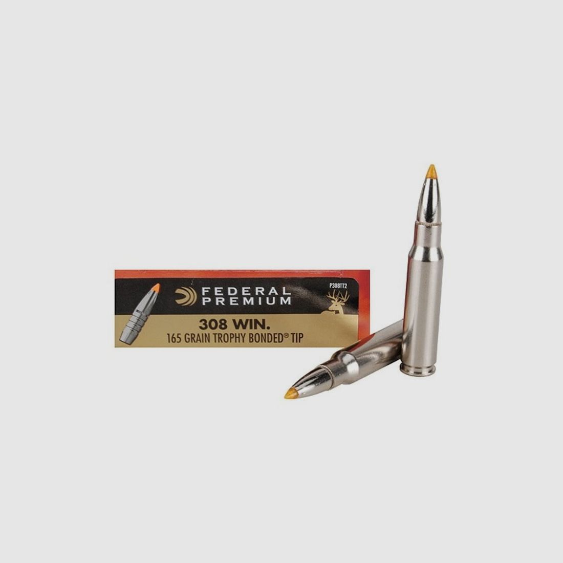 Federal Premium Trophy Bonded Tip .308 Win. 165GR 20 Patronen