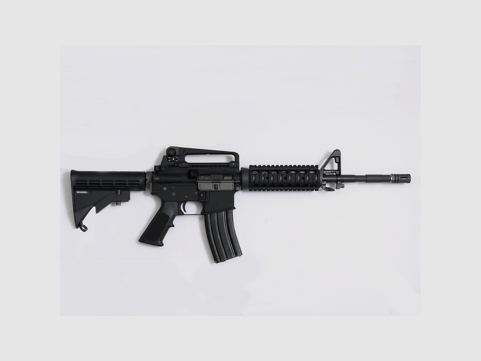 Colt M4A1 RIS V3 GBB open Bolt Airsoft in Schwarz -F- | WE