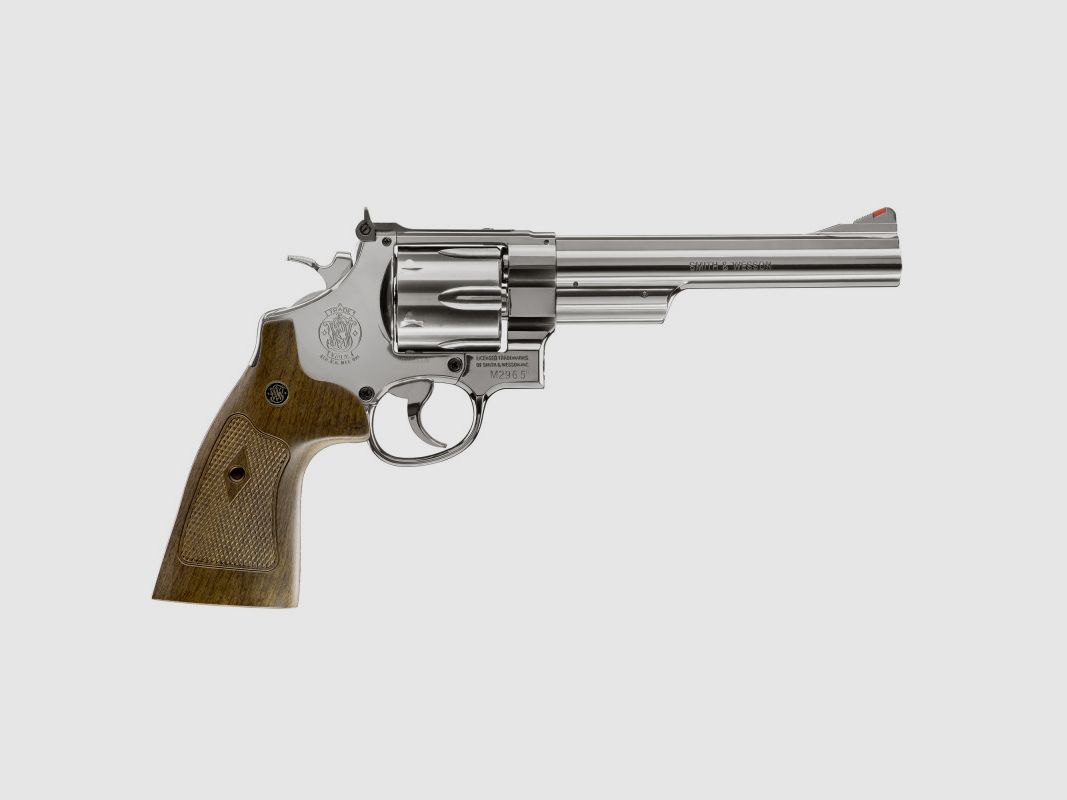 S&W M29 CO2 REVOLVER 6.5" HIGH GLOSS 4.5 MM BB 3J 6 RD, image 1 of 3