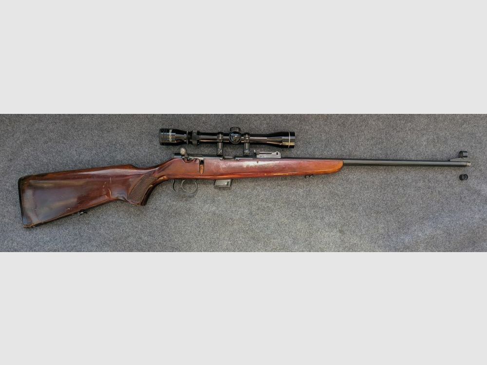 TOZ 17-01 with Tasco 3-9x40 scope and thread