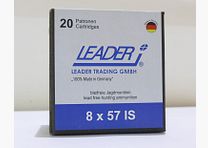 Leader 8x57IS LJG-SX 8,2g/127gr Büchsenpatronen Bleifrei