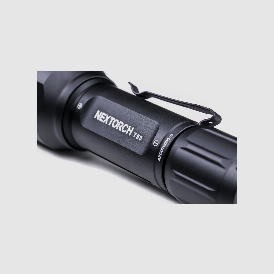 NEXTORCH T53 Set – Lampe de Poche de Chasse Tri-Color (Blanc/Vert/Rouge) incl. Batterie, Interrupteur à Câble & Support