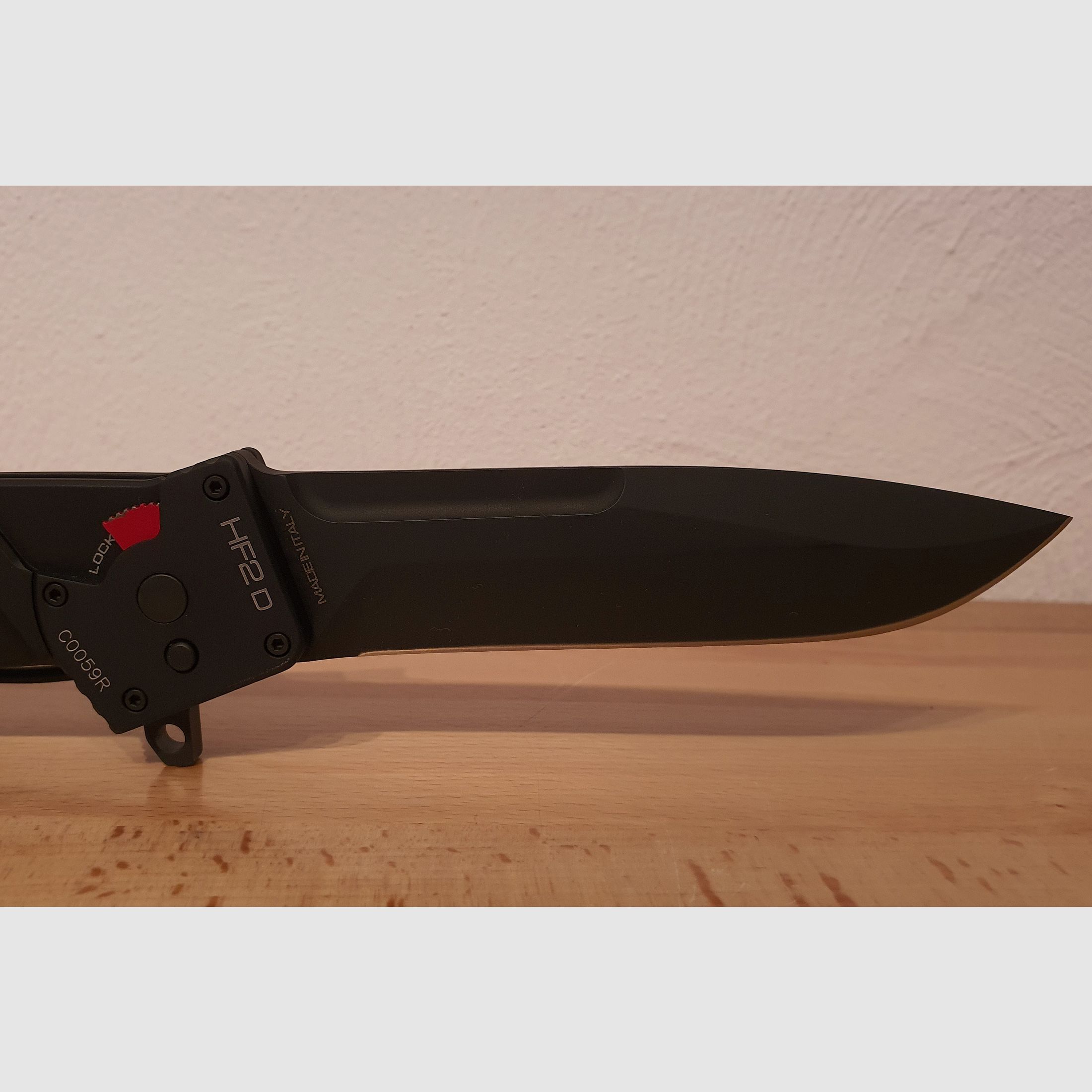 Nóż kieszonkowy Extrema Ratio HF2 D Black / Nóż