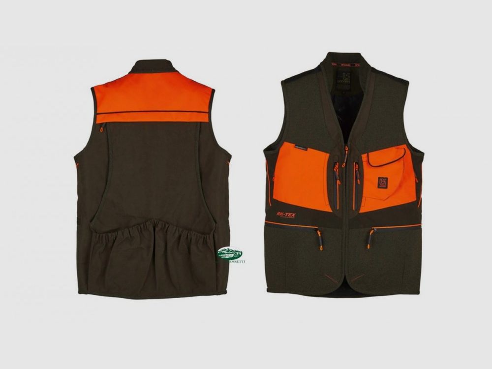 UNIVERS Gilet Mikrofaser U-TEX orange 93157