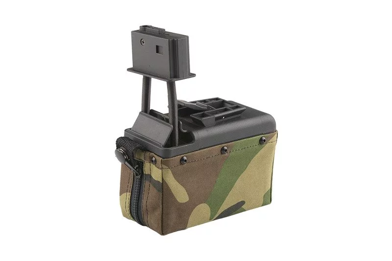 M249-Boxmagazin für 1500 BBs – Woodland, Bild 2 von 6