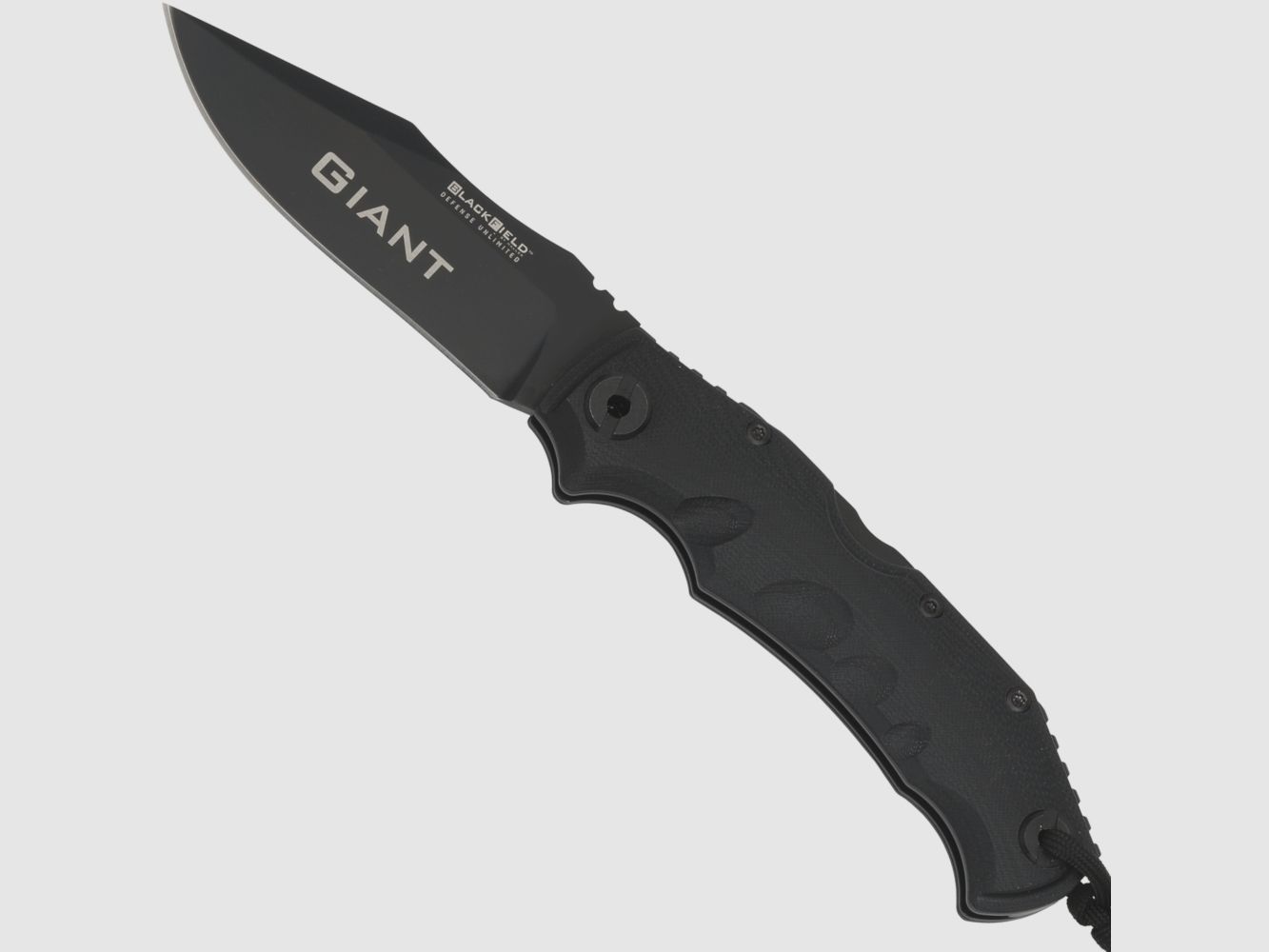 Taschenmesser GIANT großes schwarzes Messer