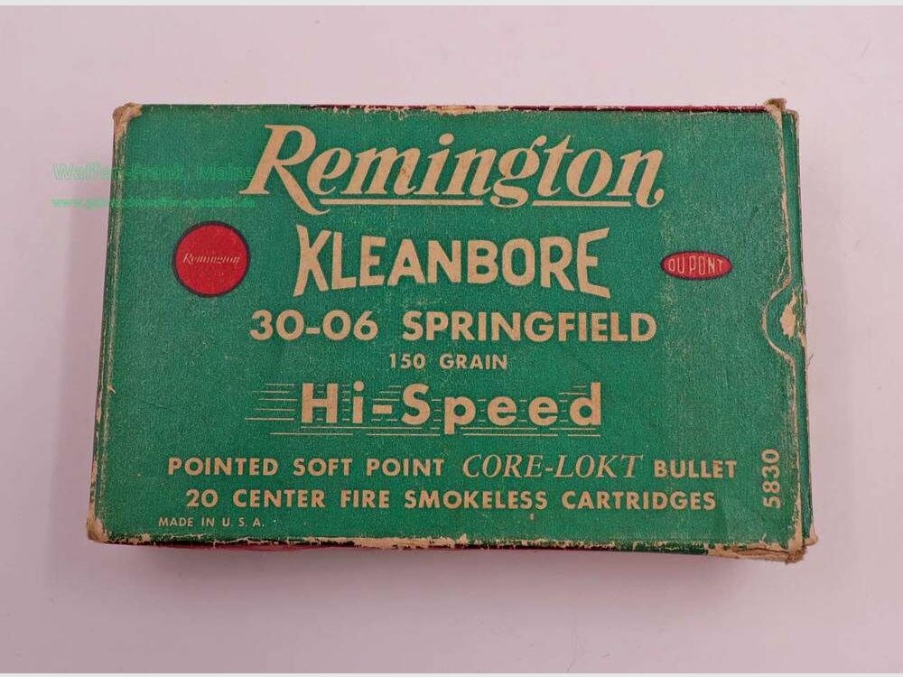 Remington - USA Cartouches de fusil .30-06