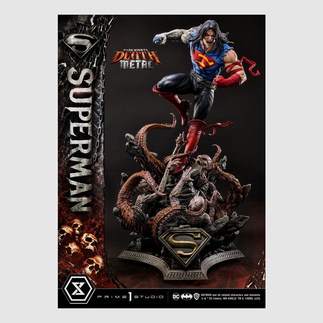 Dark Nights: Death Metal Statue 1/3 Death Metal Superman 94 cm | 43016