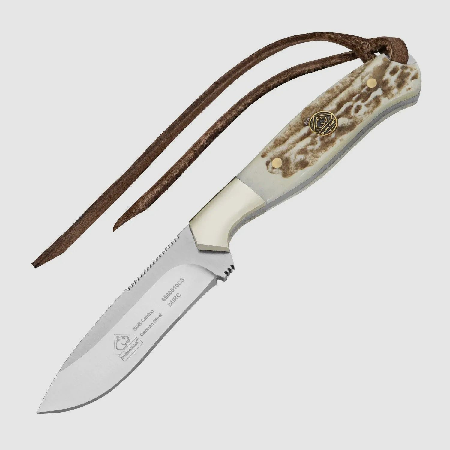 Puma SGB Caping Messer, Commando Stag