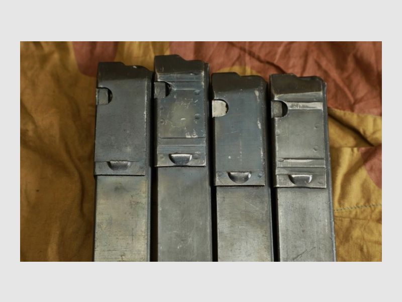 4 oryginalne magazynki MP38/40 z Wk2