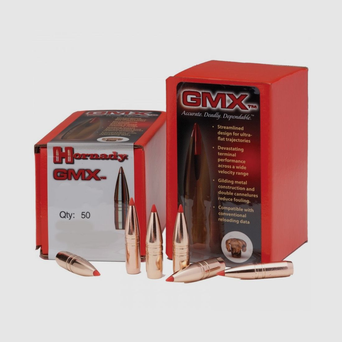 Projectiles HORNADY GMX, image 2 sur 2