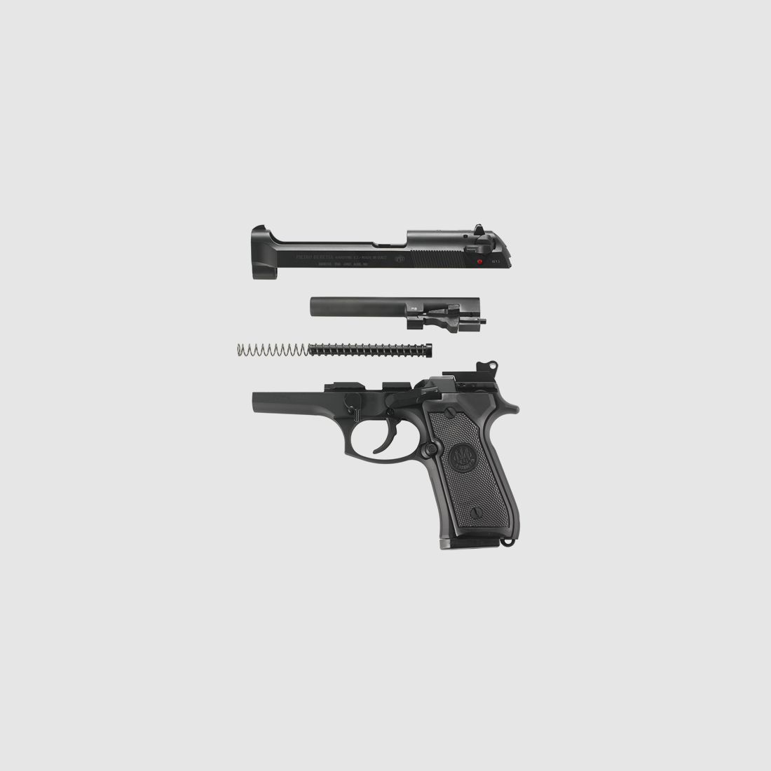 Beretta 92FS Black 9mm, Bild 6 von 8