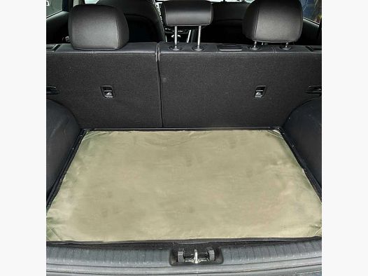 Car trunk protection mat with reinforced edge 70 x 100 cm