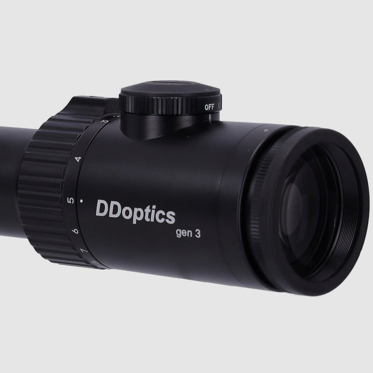 DDoptics Nighteagle V4 2,5-10x56 A4N MRAD cannocchiale, immagine 7 di 12