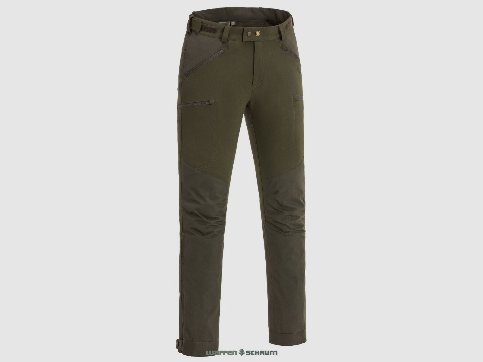 Pinewood Hose Brenton Darkoliv/Suede Brown