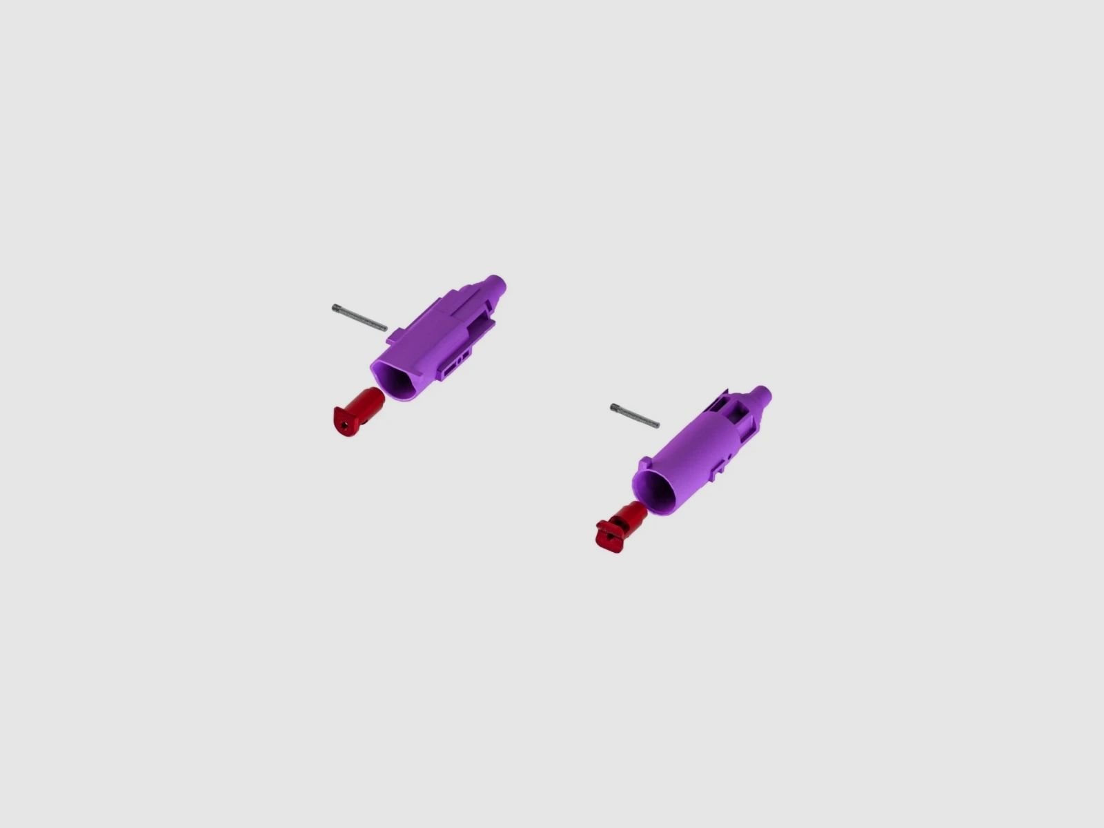 CTM Buse Améliorée & Ensemble de Soupape CNC pour Hi-Capa GBB – Violet | CTM TAC