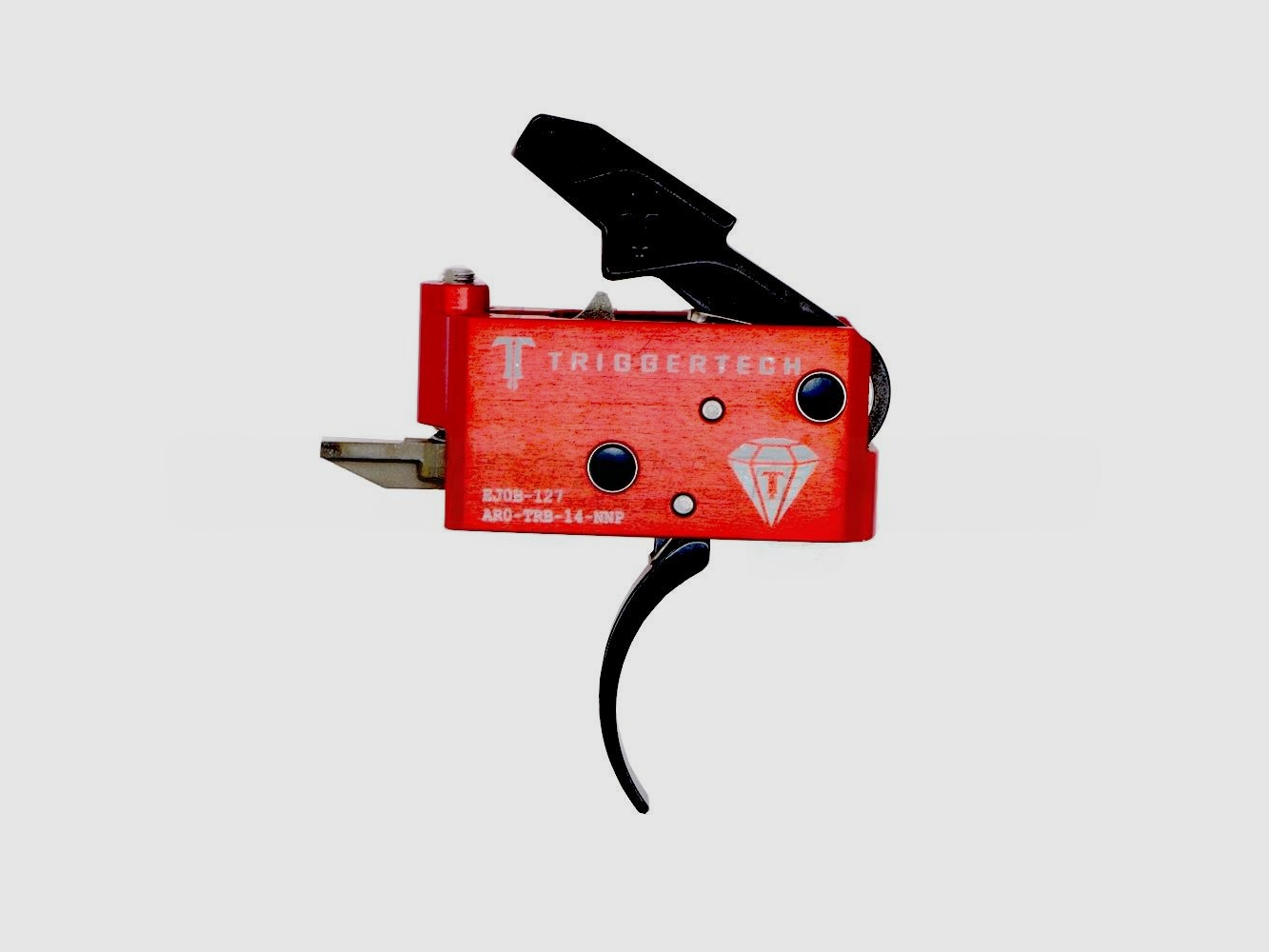 TriggerTech AR15 Diamond Pro Curved Black, image 1 of 3