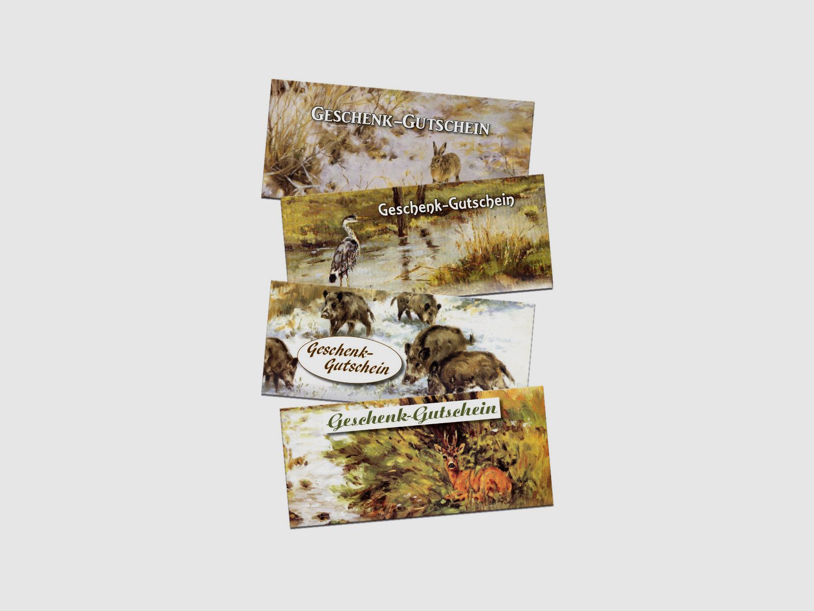 Geschenkgutscheine à 8 Stück