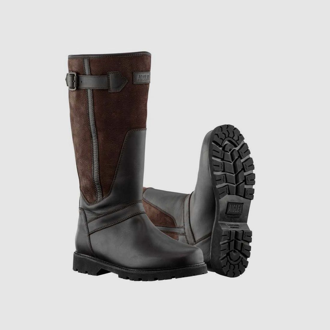 Bottes Aigle fourrées Inverss GTX - Homme - BOTTES - H - INVERSS GTX MARRON - P46, image 2 sur 10
