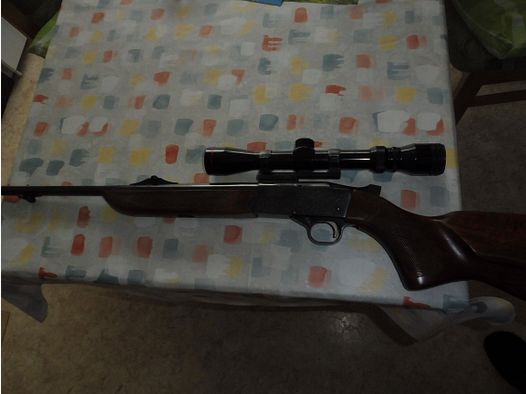 Break-action rifle ZBK Brünner Luxus Kal.222 Rem