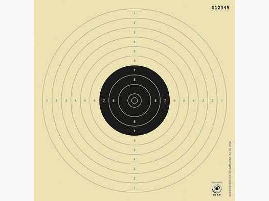 TARGETS FOR RIFLE P10 I.S.S.F 250 pcs