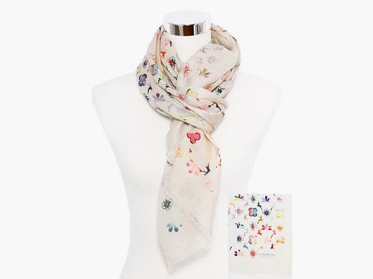 Luise Steiner foulard seta