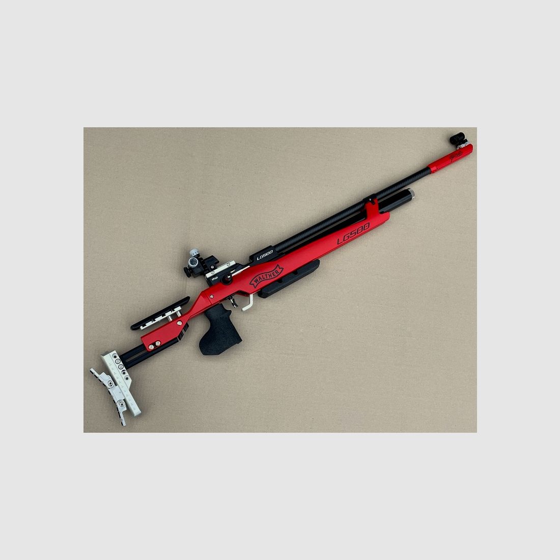 WALTHER LG500 COMPETITION "SONDERFARBE ROT"